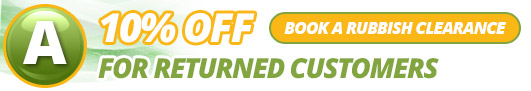 Teddington London returned customers rubbish removal service offer